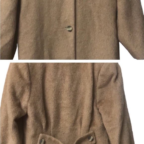 Genuine Camel Hair trench coat - Picture 3 of 8